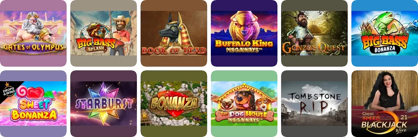 CrownGold casino games
